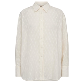 Mos Mosh Britze Cotton Skjorte, Ecru v